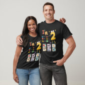 T-shirt Idée de phonétique et de forme d'alphabet pour l'é (Unisexe)