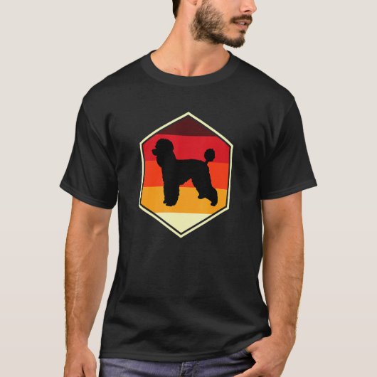 T-shirt Idée De Poodle Pour Les Garçons (Devant)