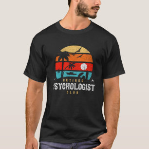 T-shirt Idée de sac de retraite de style rétro Psycholo re