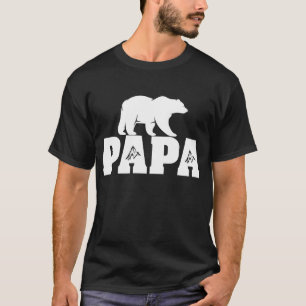 T-shirt Idée drôle de fête des pères de cadeau d'ours 