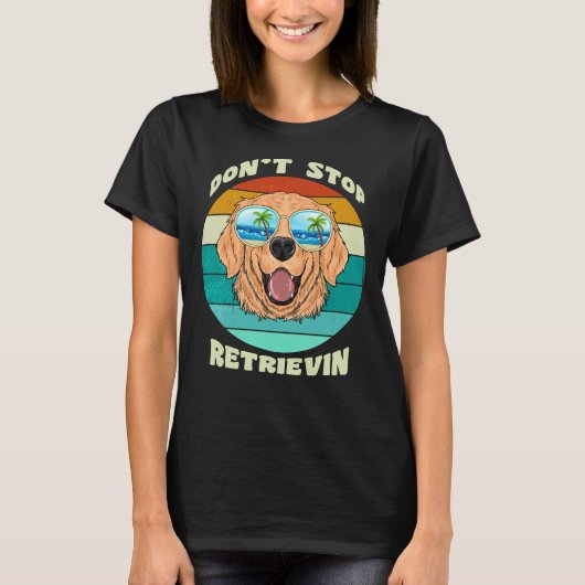 T-shirt Idée Golden Retriever (Devant)