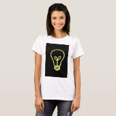 T-shirt Idée lumineuse (Devant entier)