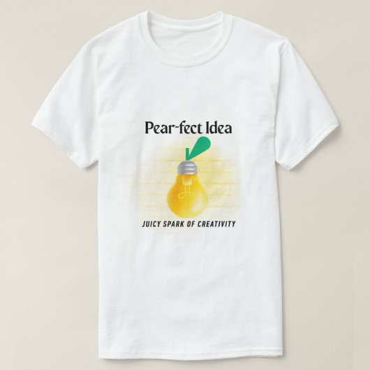 T-shirt Idée Pear-fect (Design devant)