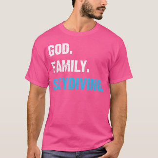 T-shirt Idée Skydive I pour Sky Diver I Famille Skydivin