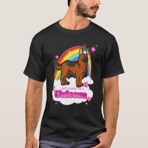 T-shirt Idée Unicorn du berger allemand