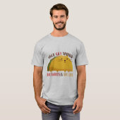 T-shirt Idée unique GRAPHIQUE de cadeau de CAT de TACO (Devant entier)