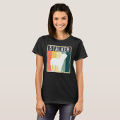 T-shirt Idée Vintage classique de Bulldog (Devant entier)