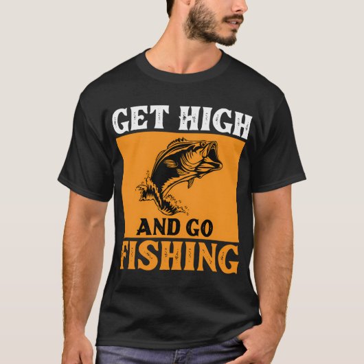 T-shirt Idées de cadeaux de pêche (Devant)