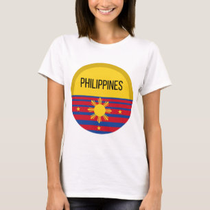 T-shirt Idées de design mignonne Philippines Coucher de so