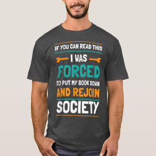 T-shirt Idées de devis amusantes pour les lecteurs et livr