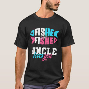 T-shirt Idées de révélation de genre fishe ou fishe Oncle