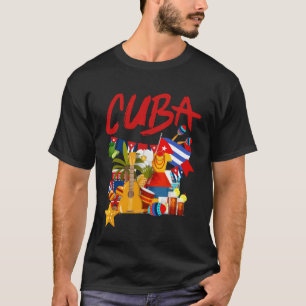 T-shirt Idées de tenue avec le drapeau cubain pour les enf