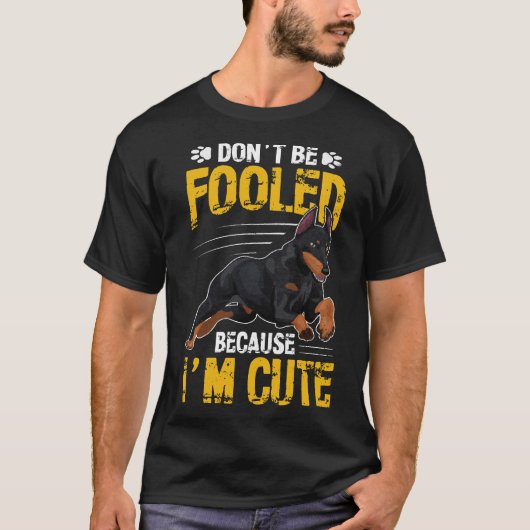 T-shirt Idées Uniques Pour Dobie Doberman Dobe Maman Dit (Devant)