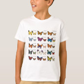T-shirt Identification de papillon (Devant)