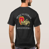 T-shirt Identification Stryker de vétérinaire de l'Irak (Dos)