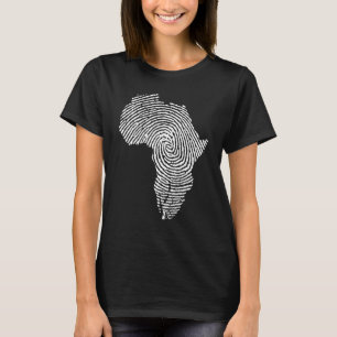 T-shirt Identité africaine African American Pride Black Hi