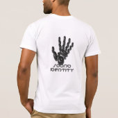 T-shirt Identité saine (blanc adapté) (Dos)