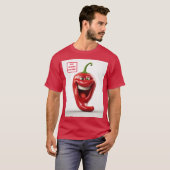 T-shirt idiot (Devant entier)