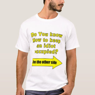 T-shirt Idiot