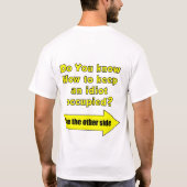 T-shirt Idiot (Dos)