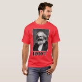 T-shirt Idiot : Karl Marx (Devant entier)