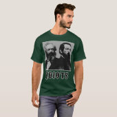 T-shirt Idiots : Marx et Engles (Devant entier)