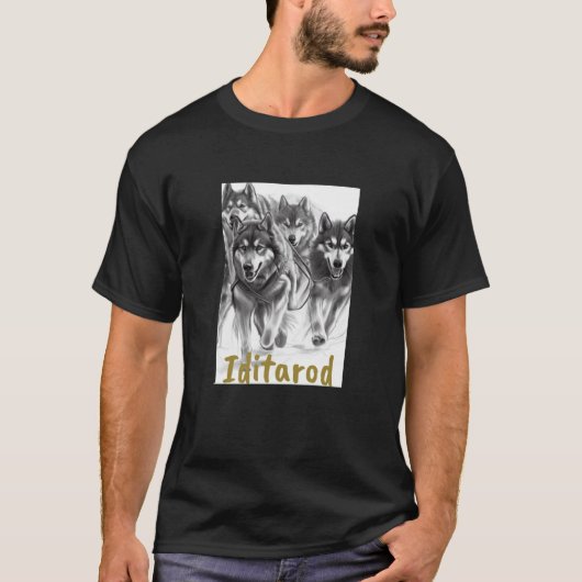 T-shirt Iditarod Racers (Devant)