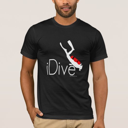 T-shirt idive (Devant)
