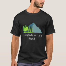 T-shirt: Iedereen heeft een vriend nodig, Bob Ross T-shirt
