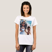 T-shirt Iemanjá menina (Devant entier)