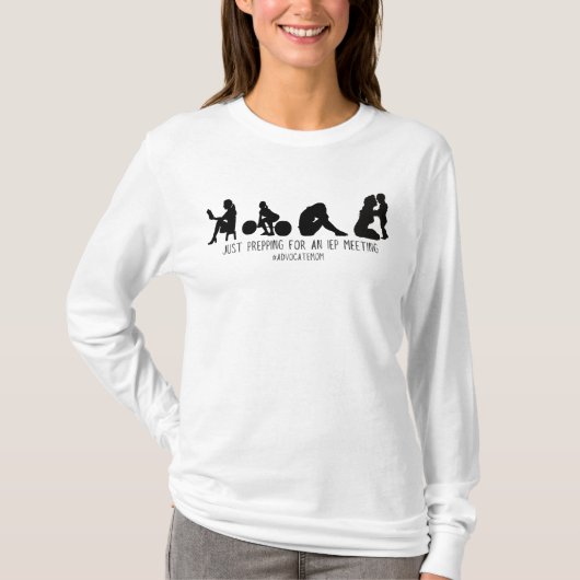 T-shirt IEP Advocate Mom Tee (Devant)