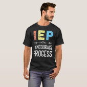 T-shirt Iep I Encourager Le Progrès De L'École Spéciale D' (Devant entier)