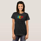T-shirt IEP I Encourager Progress Special Education School (Devant entier)