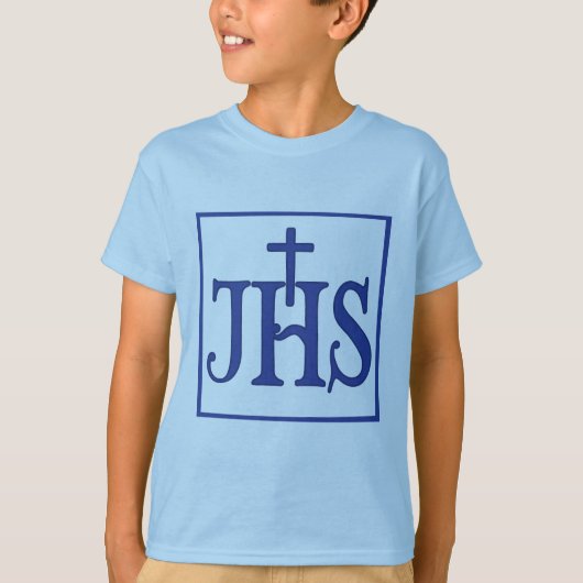 T-shirt Iesus Hominum Salvator (Devant)