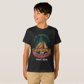 T-shirt If It Involves Camping And Bacon Count Me In Funny (Devant entier)