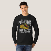 T-shirt If It Involves Paragliding And Tacos Parachute Tac (Devant entier)