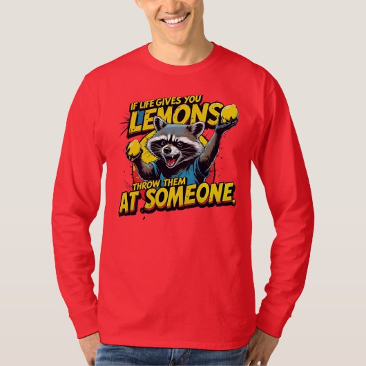 T-shirt If life gives you lemons... (Devant)