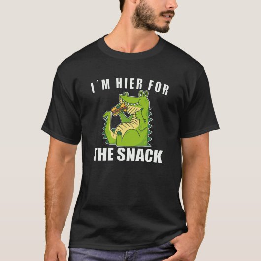 T-shirt If the Snap Fits Alligator for Crocodile (Devant)