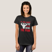 T-shirt If You Want The Gain Endure The Pain Gym (Devant entier)