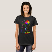 T-shirt If You Want To Be Cool Just Be Yourself Cat Autism (Devant entier)
