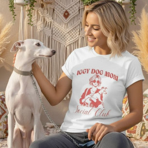 T-shirt Iggy Chien Maman Social Club Femmes