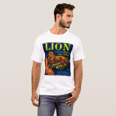 T-shirt Igname LabelSunset, LA de lion (Devant entier)