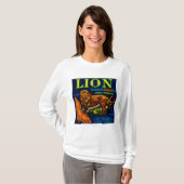 T-shirt Igname LabelSunset, LA de lion (Devant entier)