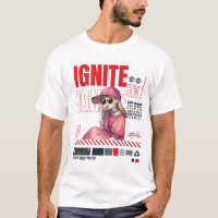 IGNITE Aura verrouillé - Anime Streetwear Poster D