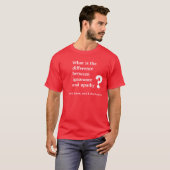 T-shirt Ignorance et apathie (Devant entier)