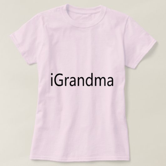 T-shirt iGrandma (Design devant)