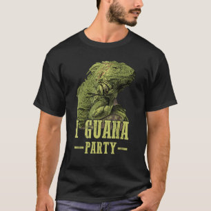 T-shirt Iguana hunter Party pour garçons Iguanas Iguana Li