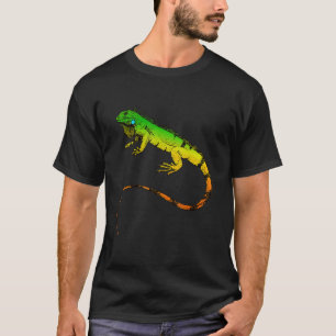 T-shirt Iguana Lizard Beau Cadeau Iguana