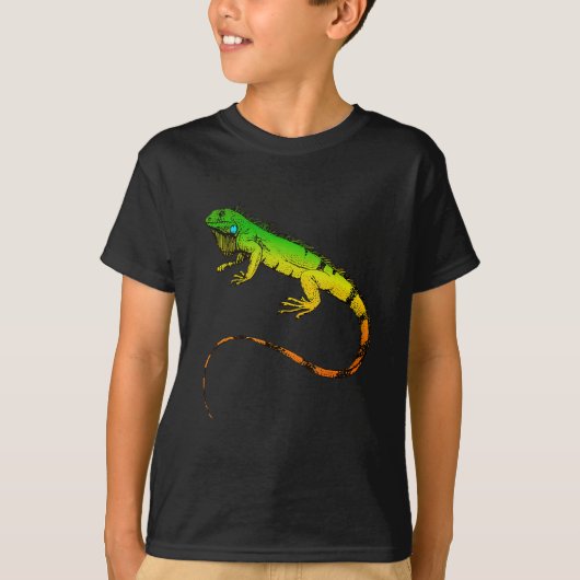 T-shirt Iguana Lizard Beau Cadeau Iguana (Devant)