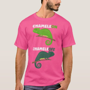 T-shirt Iguana Lizard Reptile Chameleoff Chameleon Funny